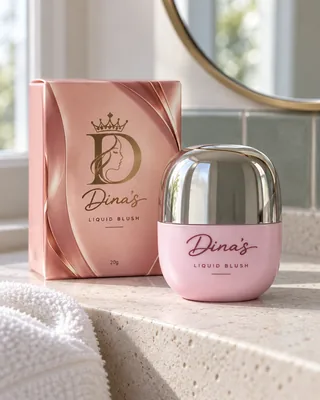 Dina’s Liquid Blush in daylight