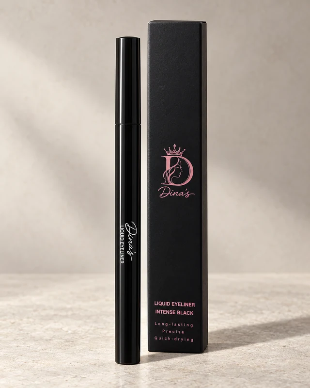 Dina’s Liquid Eyeliner studio photograph