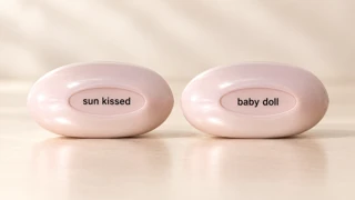 Sun Kissed and Baby Doll shade labels