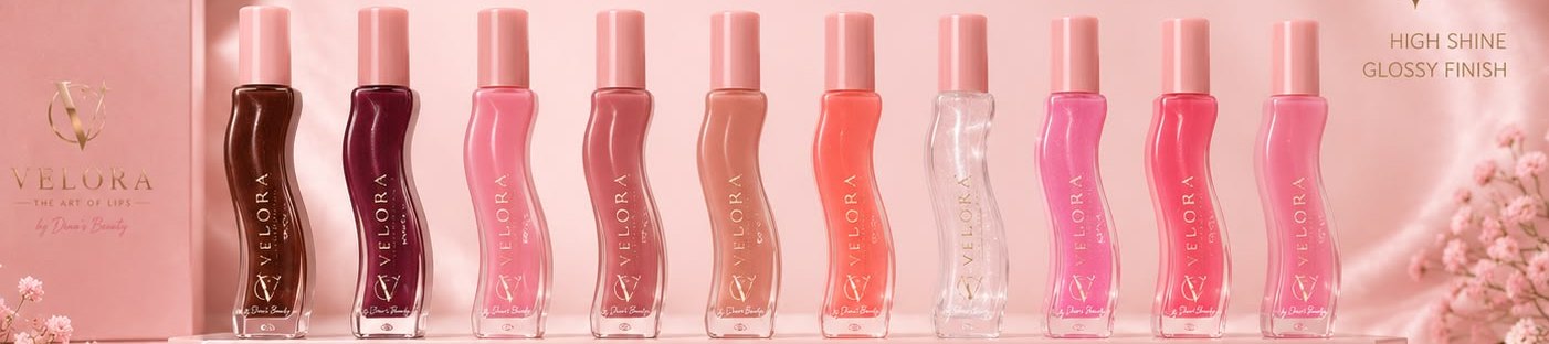 Velora Lip Gloss collection